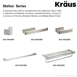 Discount Stelios Bathroom Shelf with Towel Bar Shelves|Towel Bars