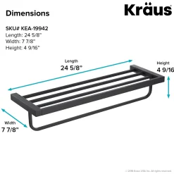 Discount Stelios Bathroom Shelf with Towel Bar Shelves|Towel Bars