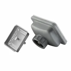 New ST-3 Square Stainless Steel Strainer Sink Drains, Disposer Flanges & Air Gaps