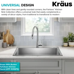 New 33” Topmount Single Bowl Stainless Steel Kitchen Sink Drop-In / Top Mount Sinks|Single Bowl Sinks