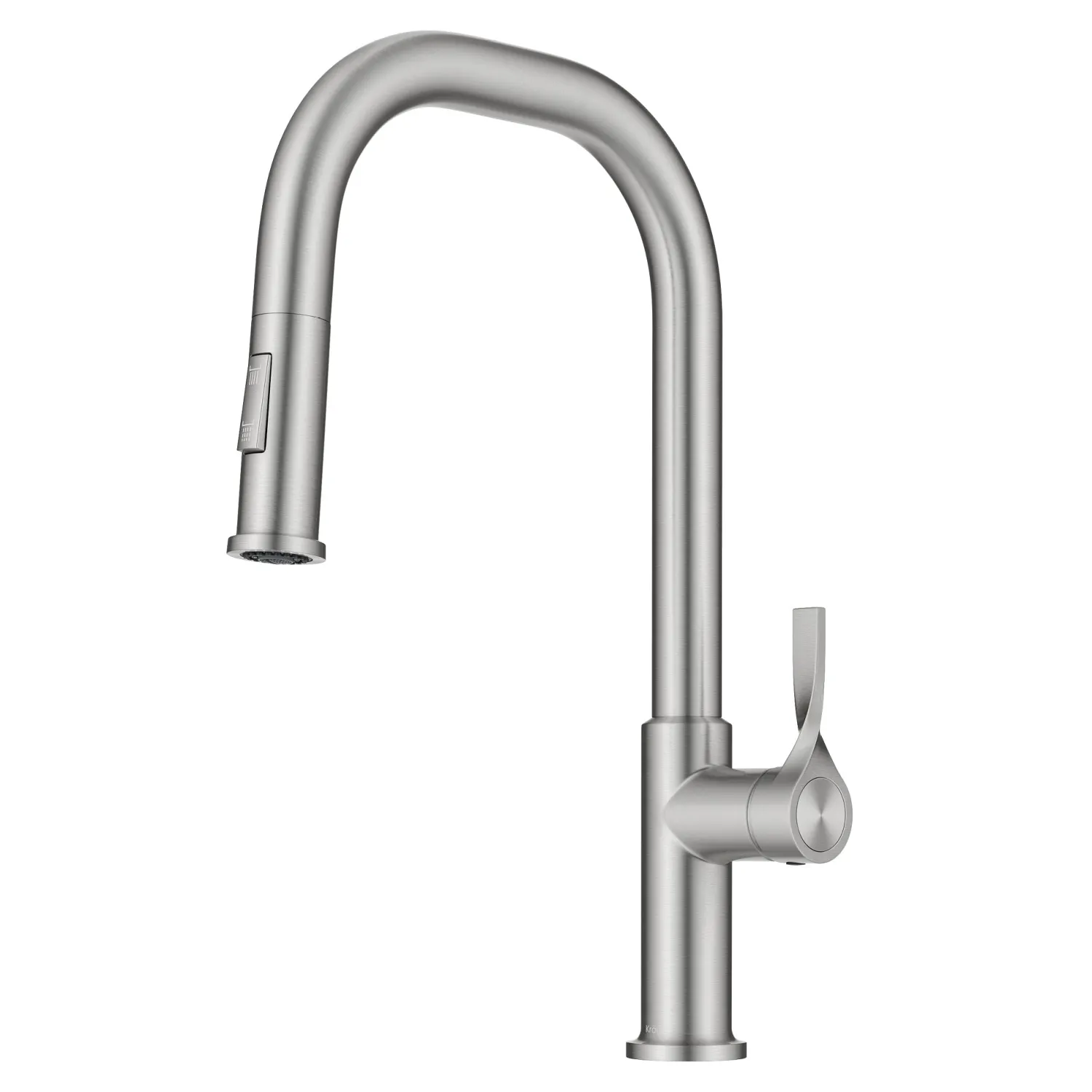 Hot Torak Single Handle Pull Down Kitchen Faucet in Spot-Free Stainless Single Hole