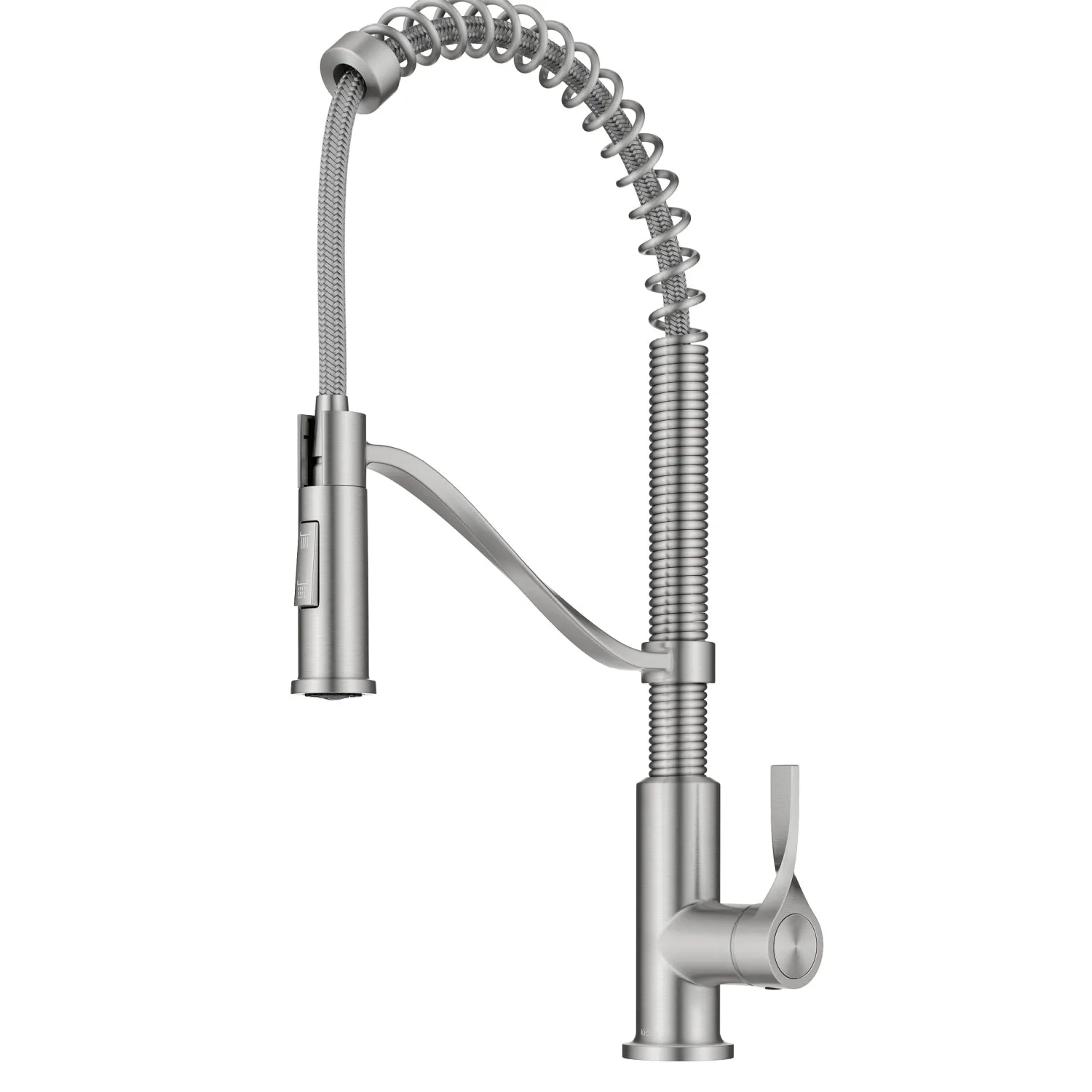 New Torak Single Handle Pull Down Kitchen Faucet in Spot-Free Stainless Single Hole