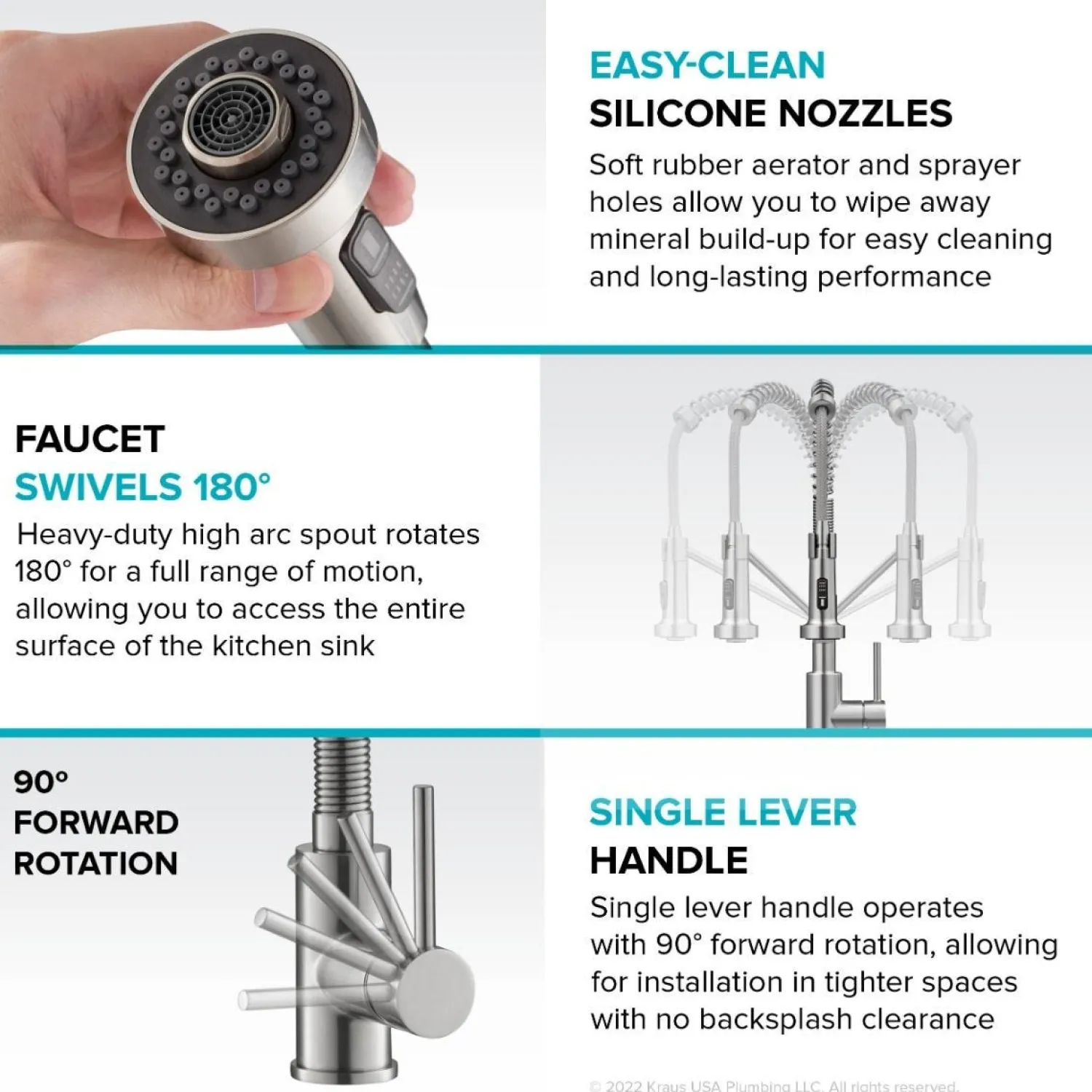 Clearance Touchless Pull-Down Single Handle 18-Inch Kitchen Faucet in Brushed Brass & Matte Black Touchless, Sensor And Tap Activated Kitchen Faucets|Single Hole