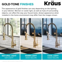 Clearance Touchless Pull-Down Single Handle 18-Inch Kitchen Faucet in Brushed Brass Touchless, Sensor And Tap Activated Kitchen Faucets|Single Hole