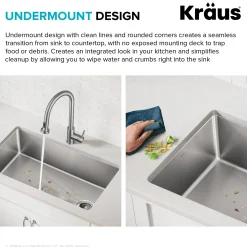 Outlet 15” Undermount Single Bowl Stainless Steel Kitchen Bar Sink Sinks For Tight Spaces|Bar / Prep Sinks