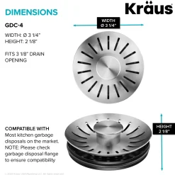 Sale Universal Kitchen Sink Strainer Stopper for Garbage Disposals Sink Drains, Disposer Flanges & Air Gaps|Garbage Disposals & Parts