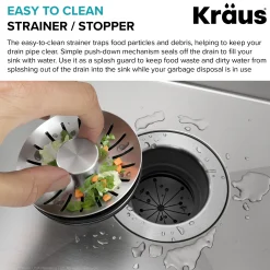 Sale Universal Kitchen Sink Strainer Stopper for Garbage Disposals Sink Drains, Disposer Flanges & Air Gaps|Garbage Disposals & Parts