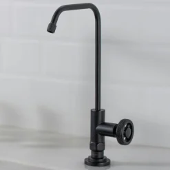 Hot Urbix Drinking Water Dispenser Kitchen Faucet in Matte Black Single Hole|Water Filter Faucets