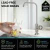 Best Urbix Industrial Bridge Kitchen Faucet & Water Filter Faucet in Spot Free Stainless Steel Water Filter Faucets|Bridge Faucets