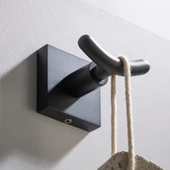 Online Ventus Bathroom Robe and Towel Double Hook Toilet Paper Holders|Robe Hooks