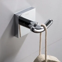 Online Ventus Bathroom Robe and Towel Double Hook Toilet Paper Holders|Robe Hooks