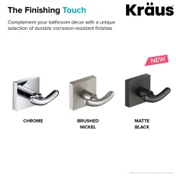 Online Ventus Bathroom Robe and Towel Double Hook Toilet Paper Holders|Robe Hooks