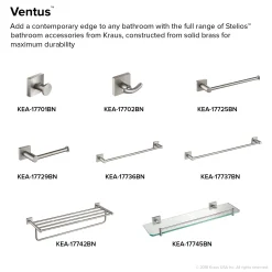 Online Ventus Bathroom Robe and Towel Double Hook Toilet Paper Holders|Robe Hooks