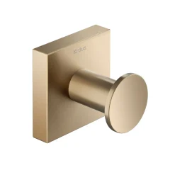 Hot Ventus Bathroom Robe and Towel Hook, Brushed Gold Finish Robe Hooks