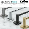 Best Ventus Bathroom Shelf with Towel Bar, Brushed Gold Finish Towel Rings|Towel Bars