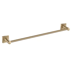 New Ventus 18" Bathroom Towel Bar in Brushed Gold Finish Towel Bars