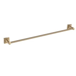 Online Ventus 24-inch Bathroom Towel Bar in Brushed Gold Finish Towel Bars