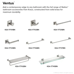 Discount Ventus Wall Mount Bathroom Towel Bar Towel Bars