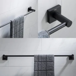 Discount Ventus Wall Mount Bathroom Towel Bar Towel Bars