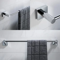 Discount Ventus Wall Mount Bathroom Towel Bar Towel Bars
