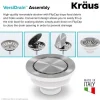 Sale VersiDrain Assembly with FlipCap ST-4 Sink Drains, Disposer Flanges & Air Gaps
