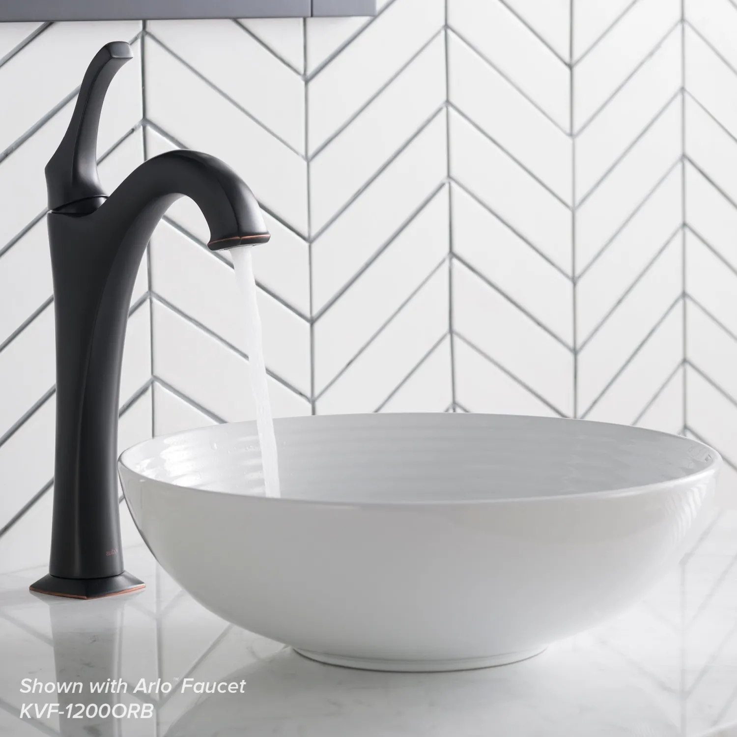 New Viva 13 Inch Round White Porcelain Ceramic Vessel Bathroom Sink Above Counter / Vessel Sinks