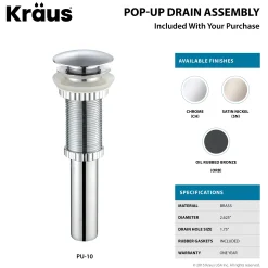 Best White Round Ceramic Bathroom Sink with Pop Up Drain Above Counter / Vessel Sinks