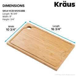 Discount Workstation Kitchen Sink Solid Bamboo Cutting Board Cutting Boards