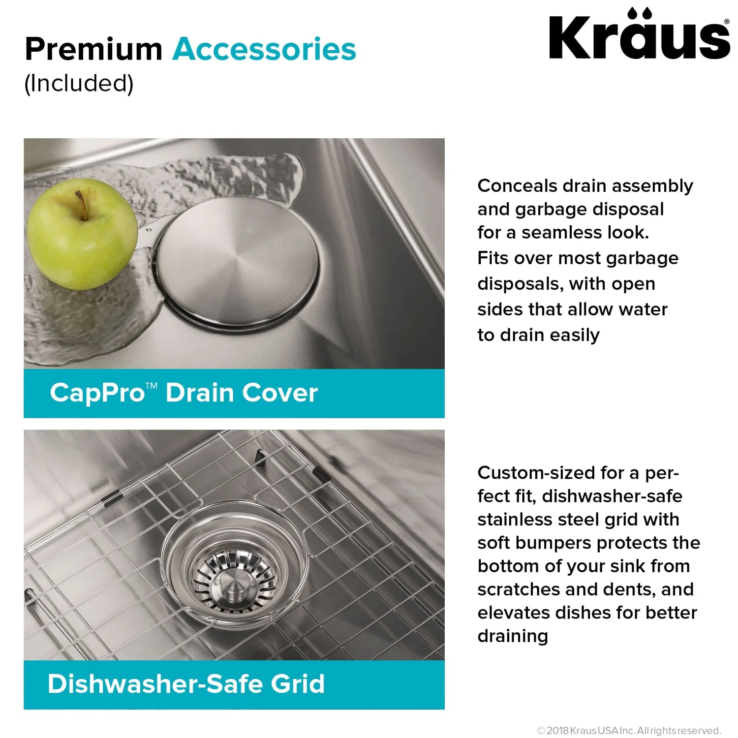 Discount 33 x 22 inch Standart PRO Drop-In 16 Gauge Double Bowl 2-Hole Stainless Steel Kitchen Sink Drop-In / Top Mount Sinks|Stainless Steel Sinks
