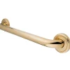 Hot Laurel 12" Brass ADA Grab Bar in Polished Brass Grab Bars