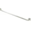 Outlet Laurel 36" Brass Decorative Grab Bar in Polished Nickel Grab Bars
