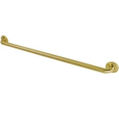 Sale Laurel 36" Brass Decorative Grab Bar in Brushed Brass Grab Bars