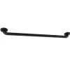 Outlet Laurel 32" Brass Decorative Grab Bar in Matte Black Grab Bars