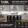Discount LED 12v Tape Light Kit - 16 Ft. With Wireless Controller Tape Lighting|Cabinet Lighting
