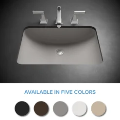 Best Platinum V214 Quartz Composite Rectangle Vanity Sink Undermount|Composite Sinks