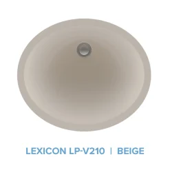 Online Platinum V210 Quartz Composite Oval Vanity Sink Undermount|Composite Sinks