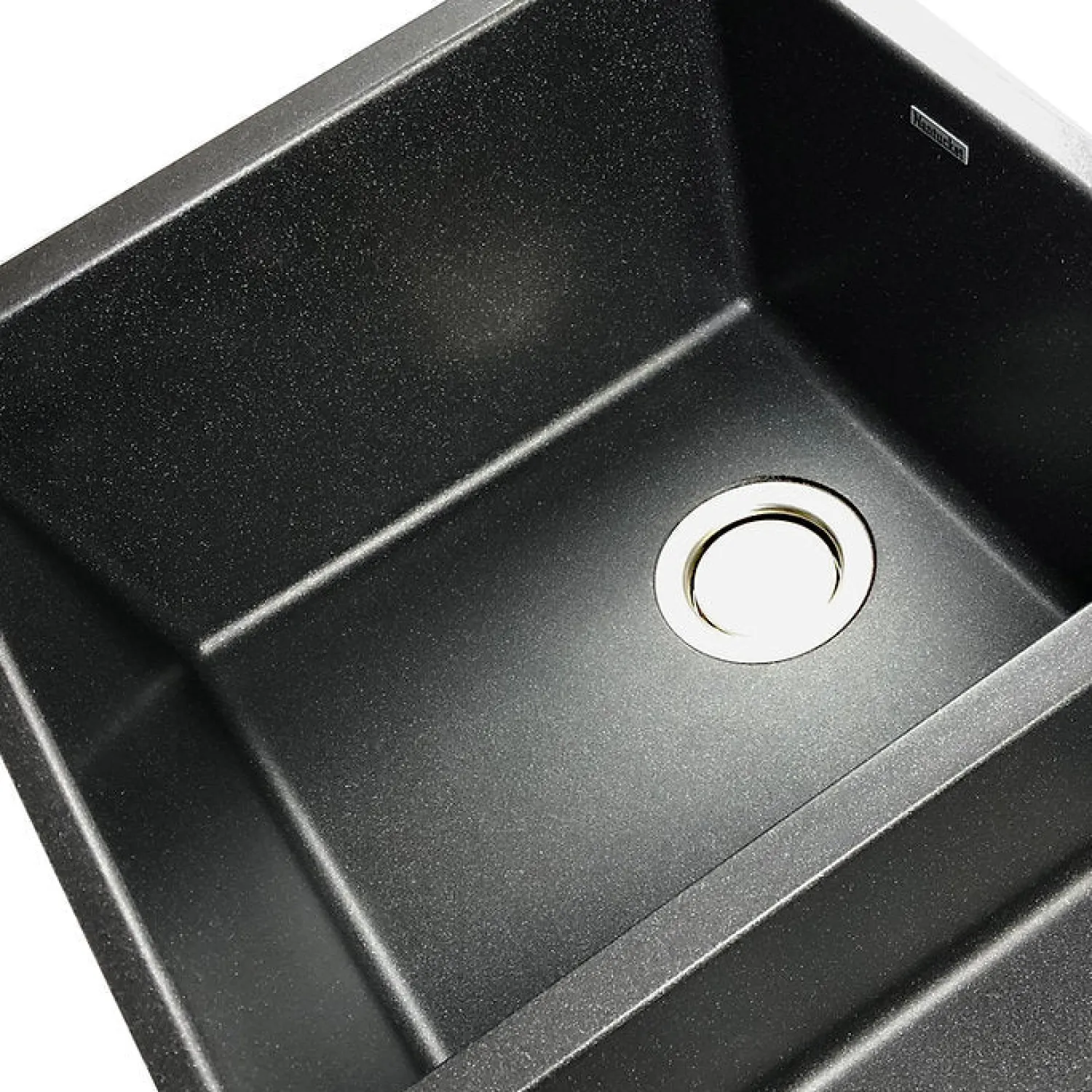 Hot Low Divide 50/50 Matte Black Composite Undermount Sink Double Bowl Sinks|Composite & Quartz Sinks