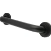 Discount Manhattan 12" Brass Decorative Grab Bar in Oil Rubbed Bronze Grab Bars