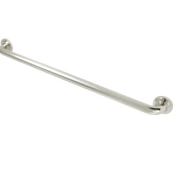 Best Manhattan 30" Brass Decorative Grab Bar in Polished Nickel Grab Bars