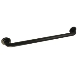 New Manhattan 36" Brass Decorative Grab Bar in Matte Black Grab Bars