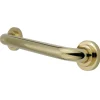 Manhattan 16" Brass Decorative Grab Bar in Polished Brass Grab Bars