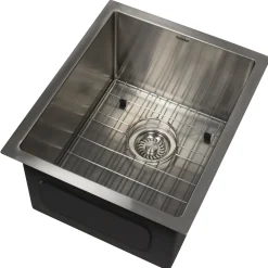 Discount 15" Marine-Grade Stainless Outdoor Undermount Prep Sink Outdoor Sinks & Accessories|Laundry Room Chevron Down Icon