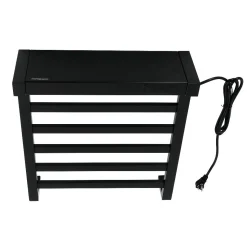 Hot Markus Wall Mount Plug-In Towel Warmer in Matte Black Towel Warmers|Towel Warmers