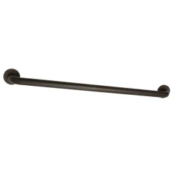Sale Meridian 30" Brass ADA Grab Bar in Oil Rubbed Bronze Grab Bars