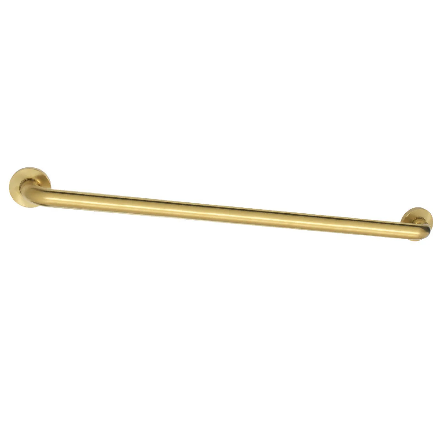 New Meridian 30" Brass ADA Grab Bar in Brushed Brass Grab Bars