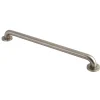 Hot Meridian 24" Brass ADA Grab Bar in Brushed Nickel Grab Bars
