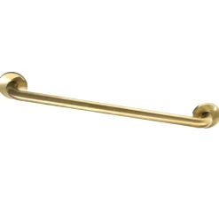 Online Meridian 24" Brass ADA Grab Bar in Brushed Brass Grab Bars