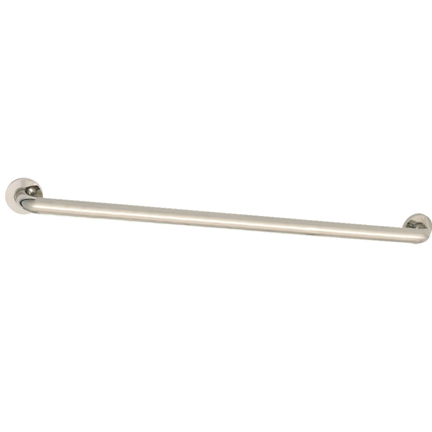 Sale Meridian 32" Brass ADA Grab Bar in Polished Nickel Grab Bars