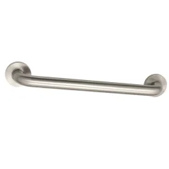 Best Meridian 16" Brass ADA Grab Bar in Brushed Nickel Grab Bars