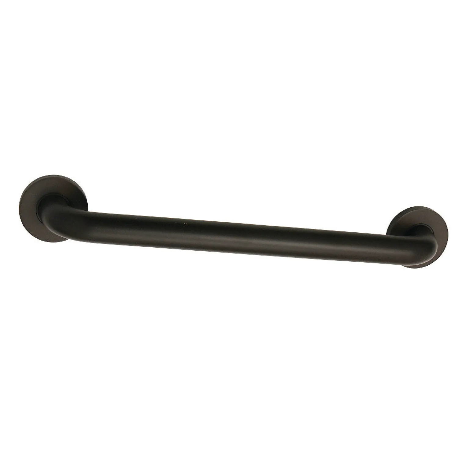 Sale Meridian 16" Brass ADA Grab Bar in Oil Rubbed Bronze Grab Bars